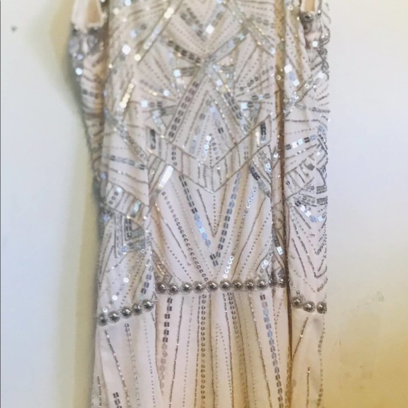 Parker Embellished Sequin Beaded Mini Dress XS - Picture 14 of 16